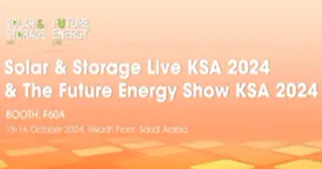 Join Gerchamp Booth F60A at The Solar &amp; Storage Live KSA &amp; The Future Energy Show KSA 2024