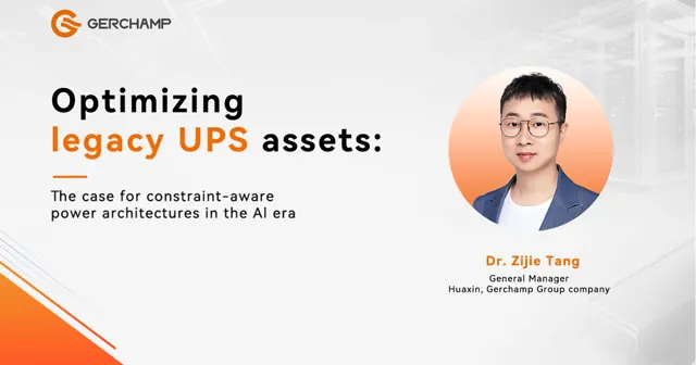تحسين أصول UPS القديمة: دور معماريات الطاقة الواعية بالقيود في عصر الذكاء الاصطناعي