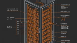 UPS Nickel-Zinc Battery Cabinets